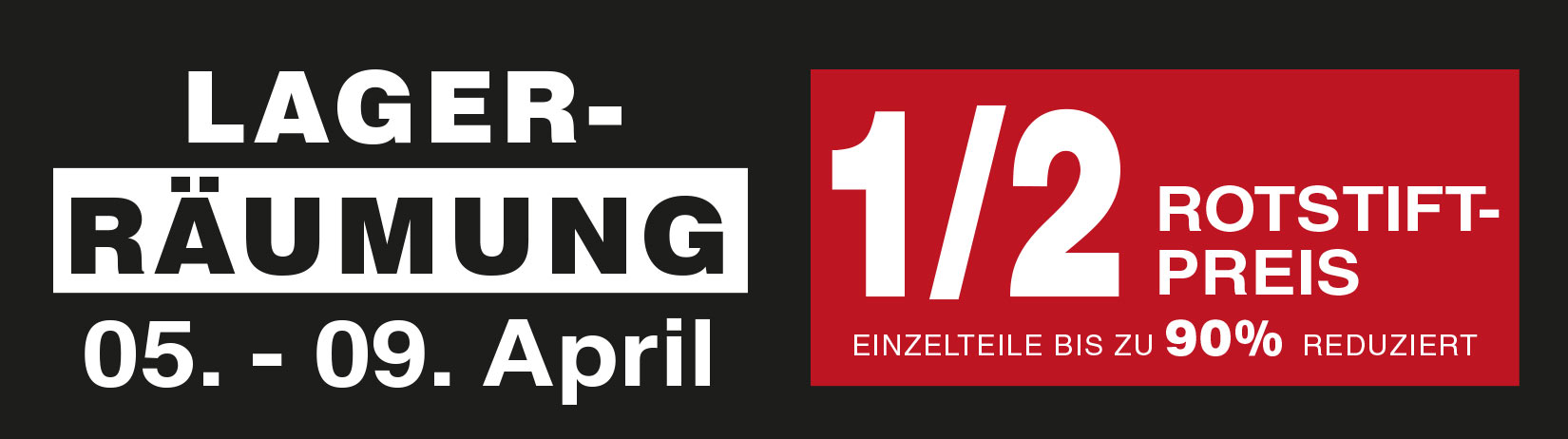 Lager-Räumung | Nochmals 50% auf die Rotstiftpreise - Heike Rieck, Exquisite Mode in bad Säckingen