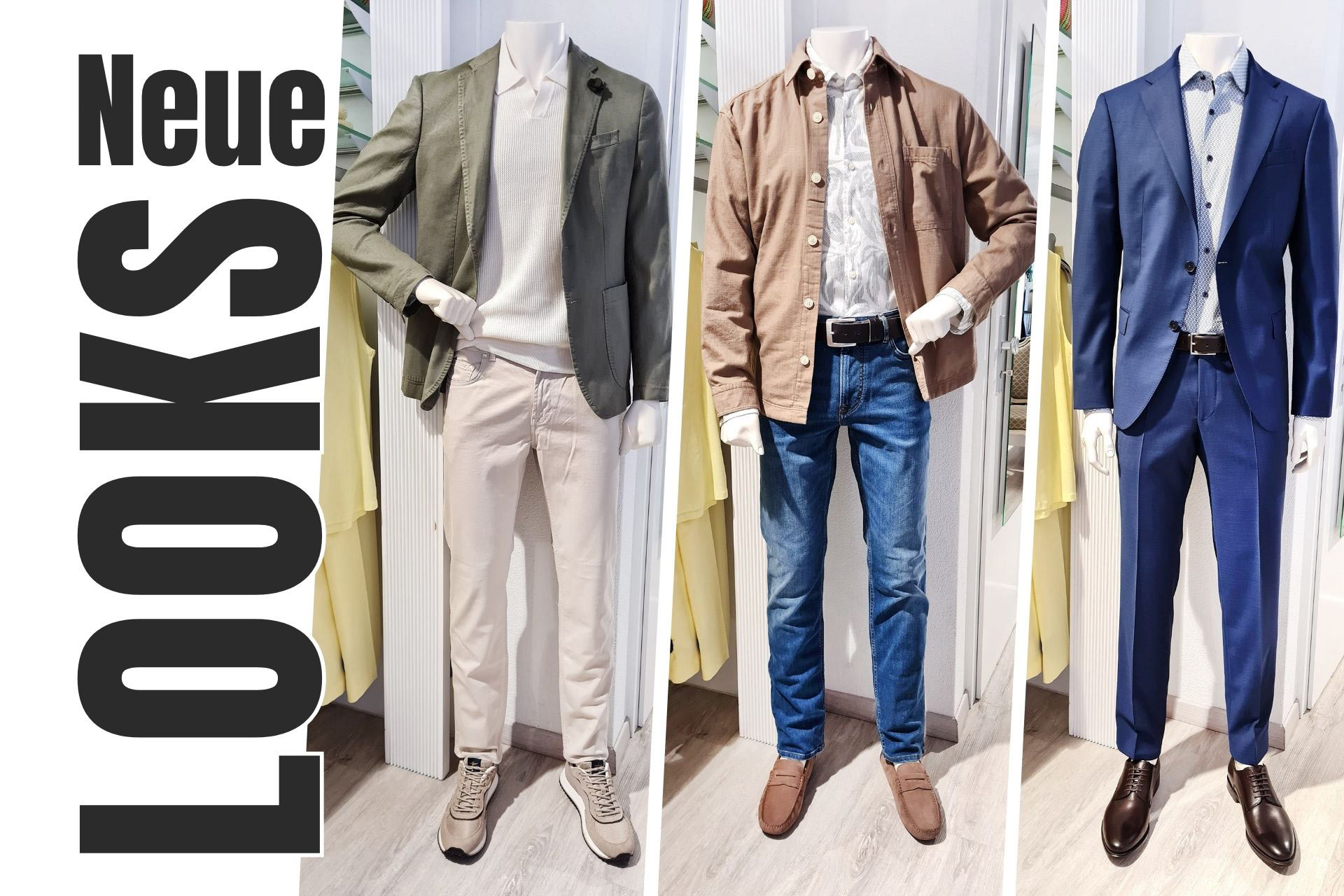 Herrenmode Frühjahr/Sommer 2026 – Leichtigkeit trifft moderne Klasse